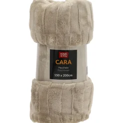 Torkkupeitto CARA 150x200 cm, beige - Home4you Discount