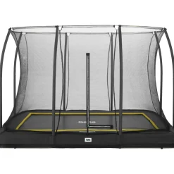 Salta Trampoliini Comfort Edition Inground 214x305cm musta sis. turvaverkko Hot