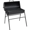 Tynnyrigrilli 2 grilliritilällä 80x95x90 cm teräs musta - FinePRICE Discount