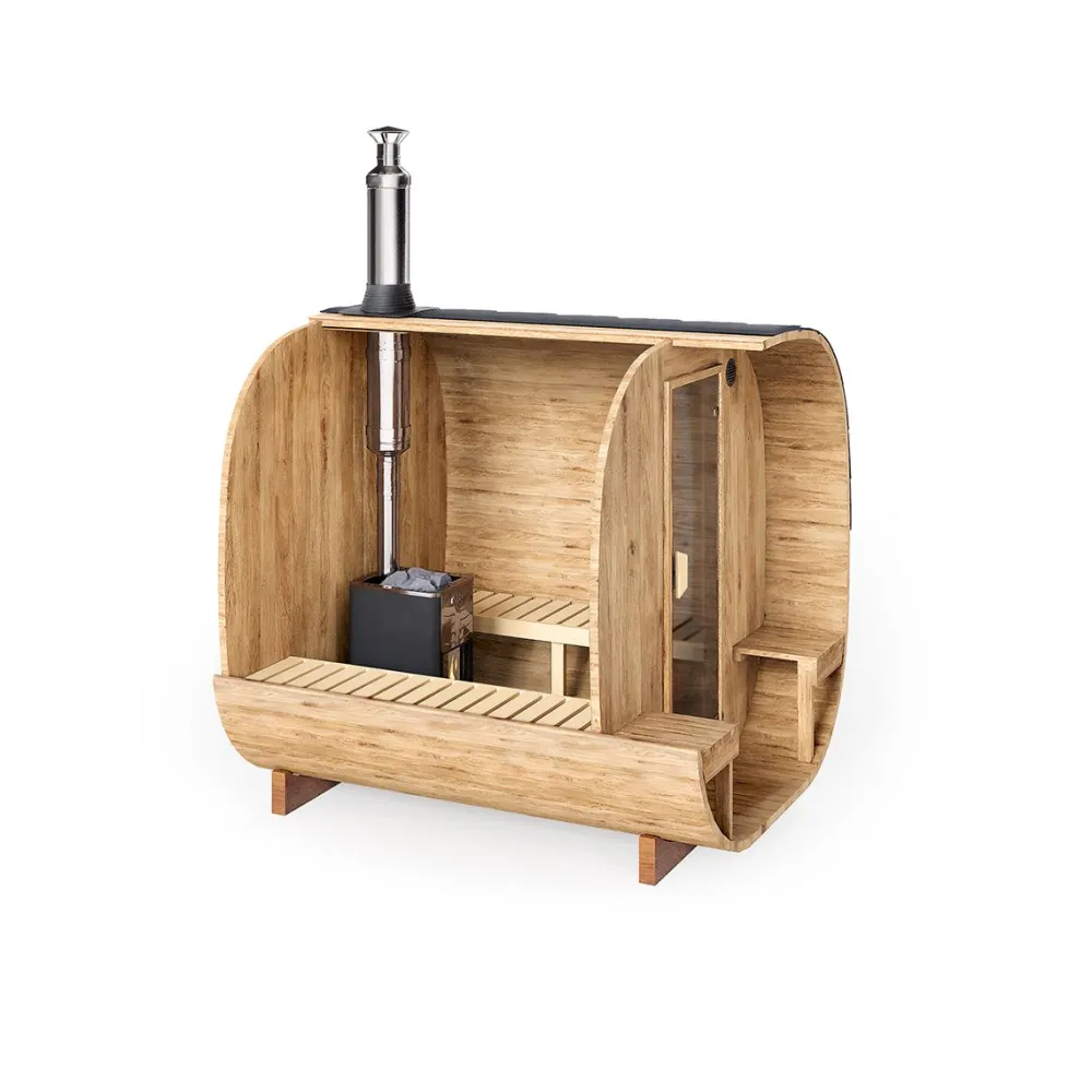 Baltresto Tynnyrisauna Cube, 220x240cm, 4 hlöä Online