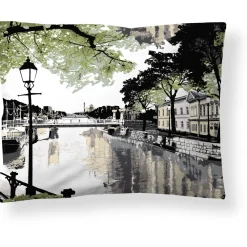 Vallila Tyynyliina Aurajoki, 50x60cm, vihreä/keltainen Online