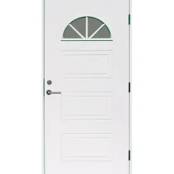 Timburg Ulko-ovi Kaari 9-10x21 karmi 115 mm valkoinen New