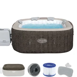 Bestway Ulkoporeallas Lay-Z-Spa Cabo Smart Hydrojet 6, 4-6 henkilöä, 144 suutinta New