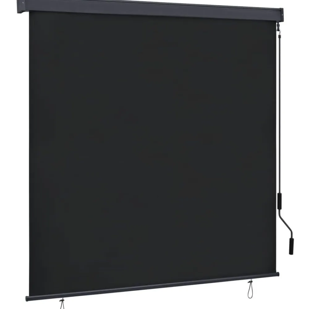 Ulkorullaverho 160x250 cm antrasiitti - FinePRICE New