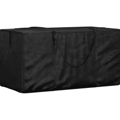 Ulkotyynyjen säilytyskassi musta 150x75x75 cm polyeteeni - FinePRICE New