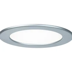 Paulmann Upotettava LED-paneeli , IP44, Ø17cm, 12W, 4000K, mattakromi Sale