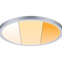 Paulmann Upotettava LED-paneeli VariFit Areo, IP44, Ø23cm, 16W, säädettävä värilämpötila, eri värejä Musta Hot