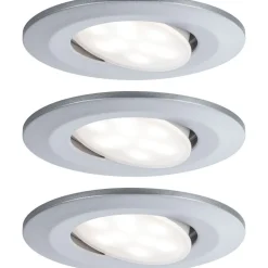 Upotettava LED-valaisin Calla, 3kpl, IP65, Ø90mm, 6W, 530lm, 4000K, eri värejä - Paulmann Sale