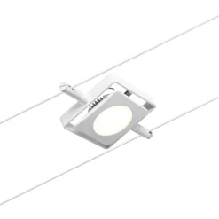 Vaijerivalaisin CorDuo MacLED, 250lm, 4.5W, 3000K, 12V, mattavalkoinen - Paulmann Clearance
