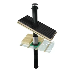Valmispiippu Siro Prime Ø200mm, takkaan - Härmä Air Best