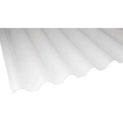 Valokate PC Omega 1mm, kirkas, lev. 1060mm, määrämittainen - Keraplast Online