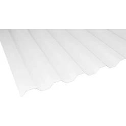 Valokate PC Sun Trapetsi, 1mm, opaali, lev. 1040mm, määrämittainen - Keraplast Clearance