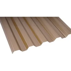Valokate PC Sun Trapetsi, 1mm, pronssi, lev. 1040mm, määrämittainen - Keraplast Hot