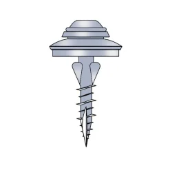 Keraplast Valokateruuvi Ruspert 4,8 x 32 mm, 100 kpl, aluslevyllä Discount