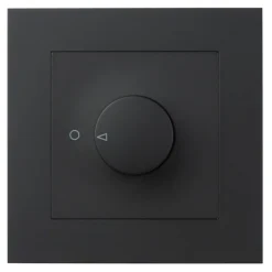 Valonsäädin Plus 315GLE 2-napainen musta - Elko