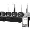 Celotron Valvontakamerapaketti Nivian Professional, 3MP, 4 kameraa, 10 kanavaa, 1Tb Outlet