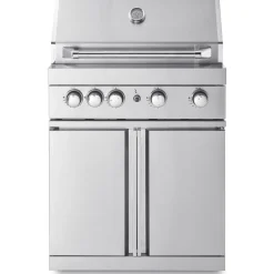 Vapaasti seisova kaasugrilli 4 poltinta ja infrapunalämmitin Stainless Collection - Myoutdoorkitchen Discount