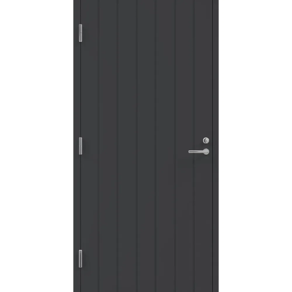 Varaston ovi VO2 karmi 92 mm RR23 tummanharmaa - Oulux Sale