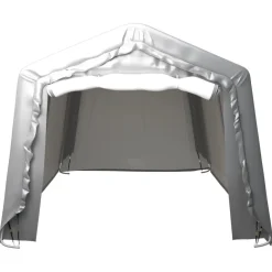 FinePRICE Varastoteltta 300x600 cm teräs harmaa (79588) Online