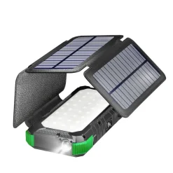Blavor Varavirtalähde aurinkopaneelilla Solar 4 aurinkokennoa 3,7V 20 Ah Outlet