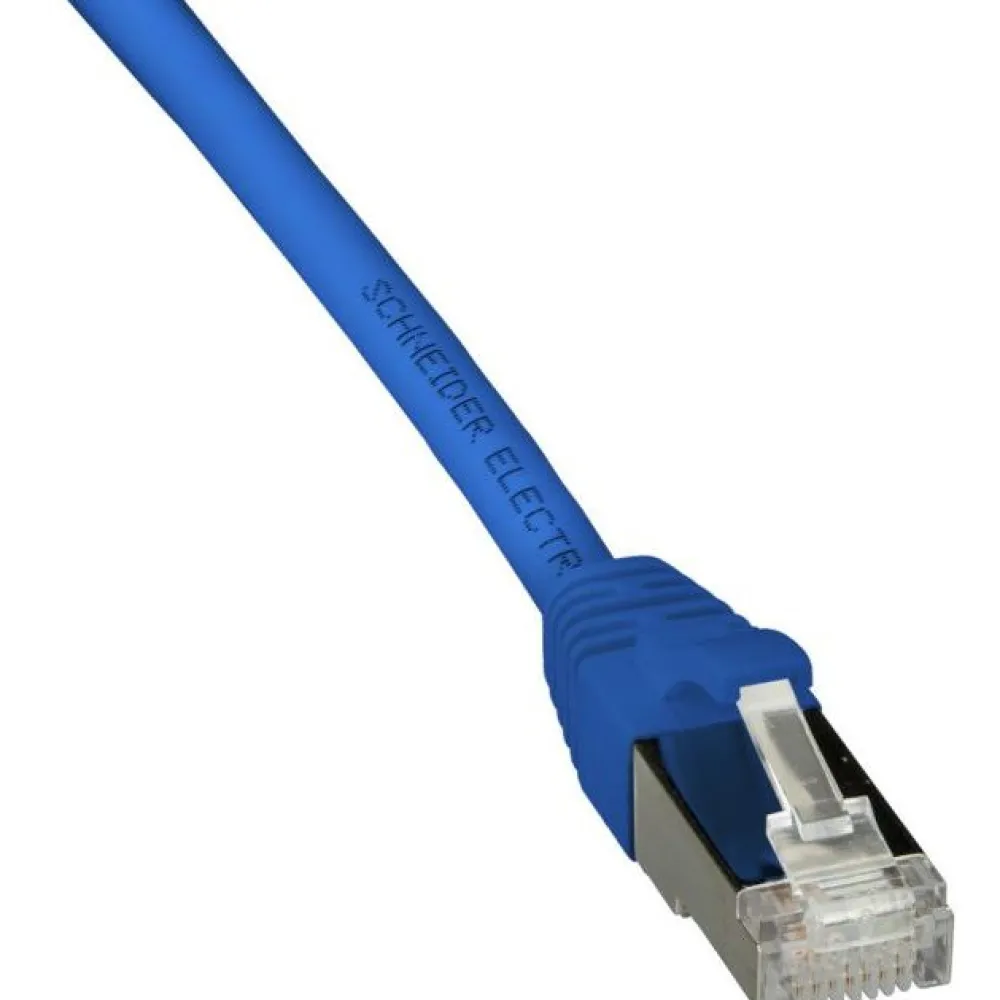 Schneider Electric Verkkokaapeli Actassi CAT6a S/FTP, 1.0m, sininen