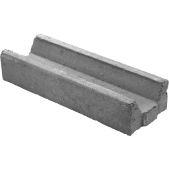 Vesikouru Lakka 100x125x500 mm ulkoleveys 180 mm harmaa - Lakka Rakennustuotteet