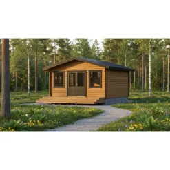 Vierasmaja V-XL, 20m², harjakatto - LP Garden Discount