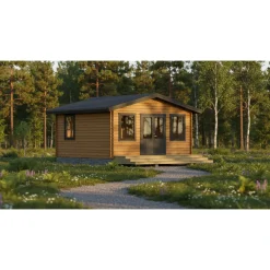 LP Garden Vierasmaja V-XXL, 25m², harjakatto Clearance