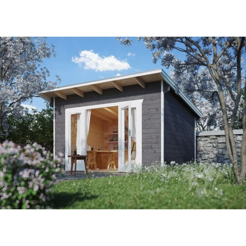 Skan Holz Vierasmaja Ostende 1 8,8m² harmaa New
