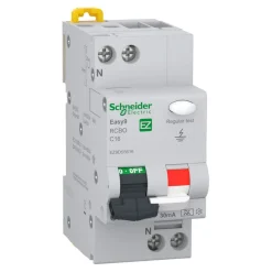 Schneider Electric Vikavirtajohdonsuojakatkaisija Easy9 RCBO 2C16 30 mA Discount