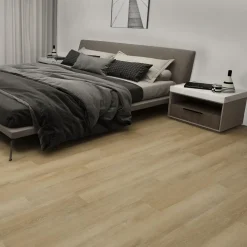 Check Floors Vinyylilankku Check One Premium 2074 Prenzlau Oak, vaaleanruskea, integroitu askeläänieriste Discount