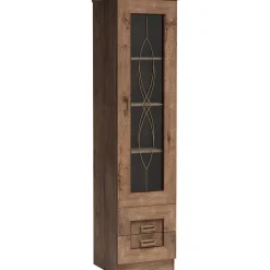 Vitriini TADEUSZ 10 L, 46x191cm, ruskea - Nomla Best