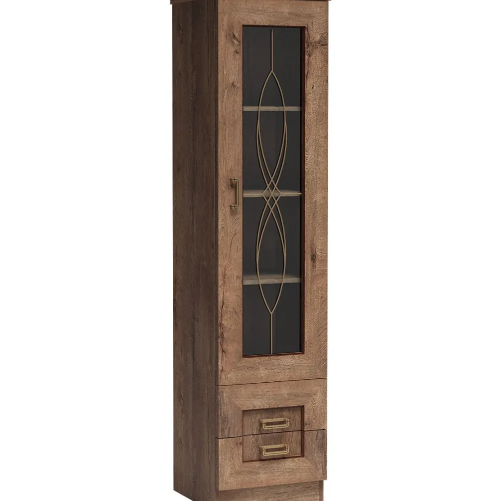 Nomla Vitriini TADEUSZ 10 P, 46x191cm, ruskea Outlet