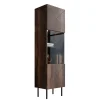 Nomla Vitriinikaappi ART DECO, ruskea (2371) Online