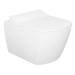 Creavit WC-istuin Elegant Rim-Off seinämalli valkoinen soft-close kansi Online