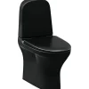 WC-istuin Estetic 8300, S/P-piilolukko, Soft Close -kansi, mattamusta - Gustavsberg New