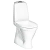 Gustavsberg WC-istuin Nautic 1546, korkea malli, S-lukko, valkoinen Best