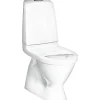 Gustavsberg WC-istuin Nautic 1500 Hygienic Flush kaksoishuuhtelu kanneton piilo S-Lukko Hot