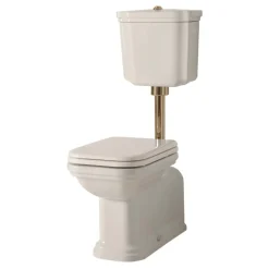 WC-istuin Waldorf 2 keraamisella alasäiliöllä pronssi - Kerasan
