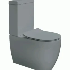 WC-istuin Glomp, huuhtelukaulukseton, matta, eri värejä - Lavabo Outlet