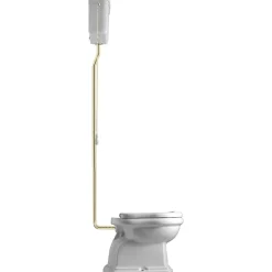 Lavabo WC-istuin Retro High, P-lukko, valkoinen, eri värejä Discount