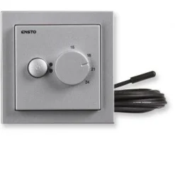 Yhdistelmätermostaatti ECO16BT-IM-083 16A IP30 U alumiini - Ensto Hot