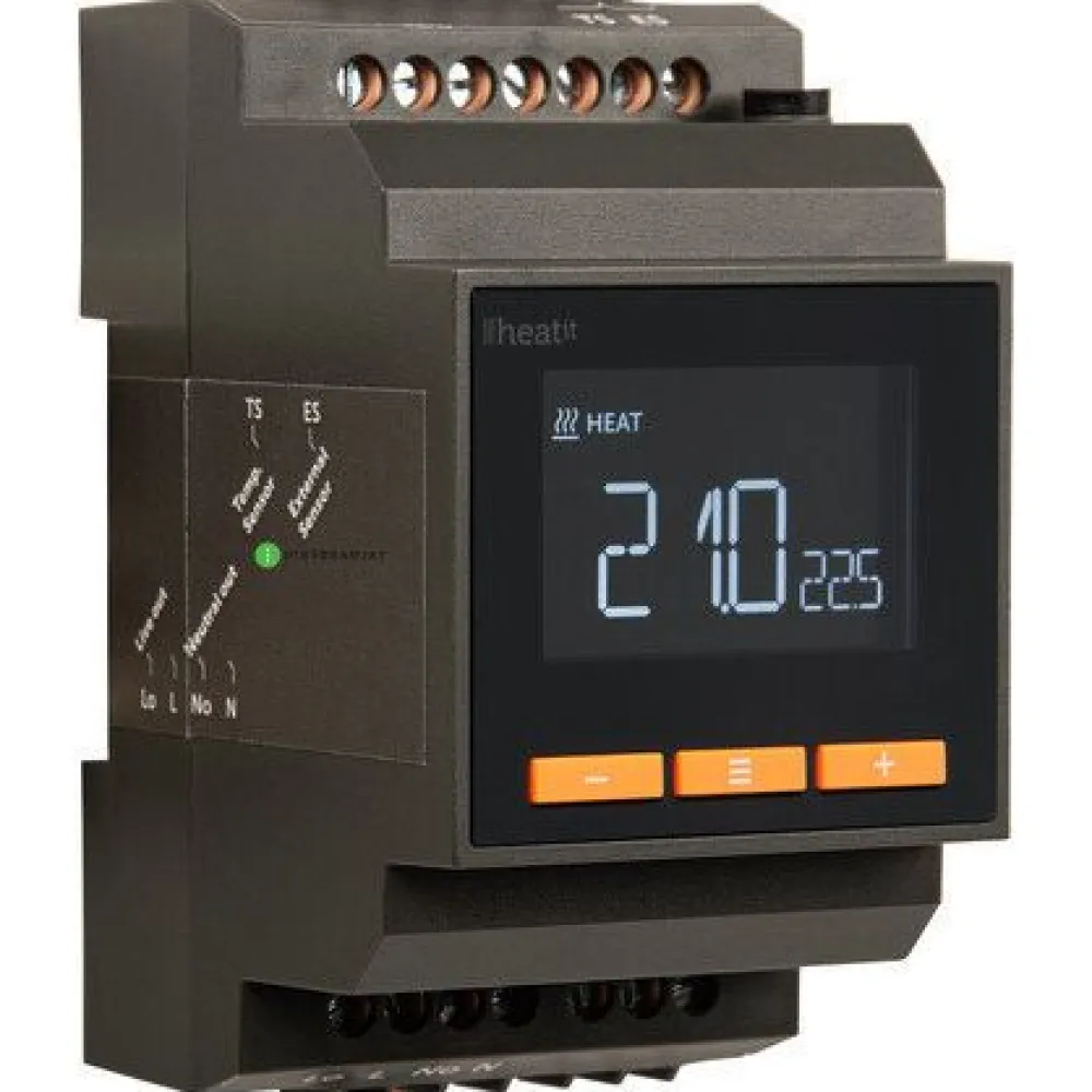 Heatit Yhdistelmätermostaatti DIN multifunction 16A Clearance